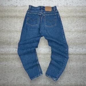Vintage 90s Levis Jeans 550 Womens 9 Relaxed Fit Medium Wash Made in USA